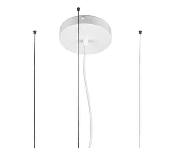 Loftroset Hvid til LUMINA Moon LED lampe  